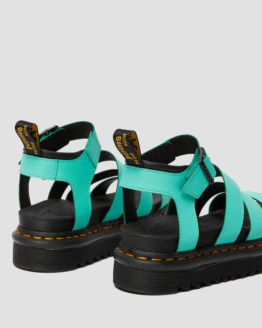 Blaire Hydro Leather Strap Sandals Dr. Martens