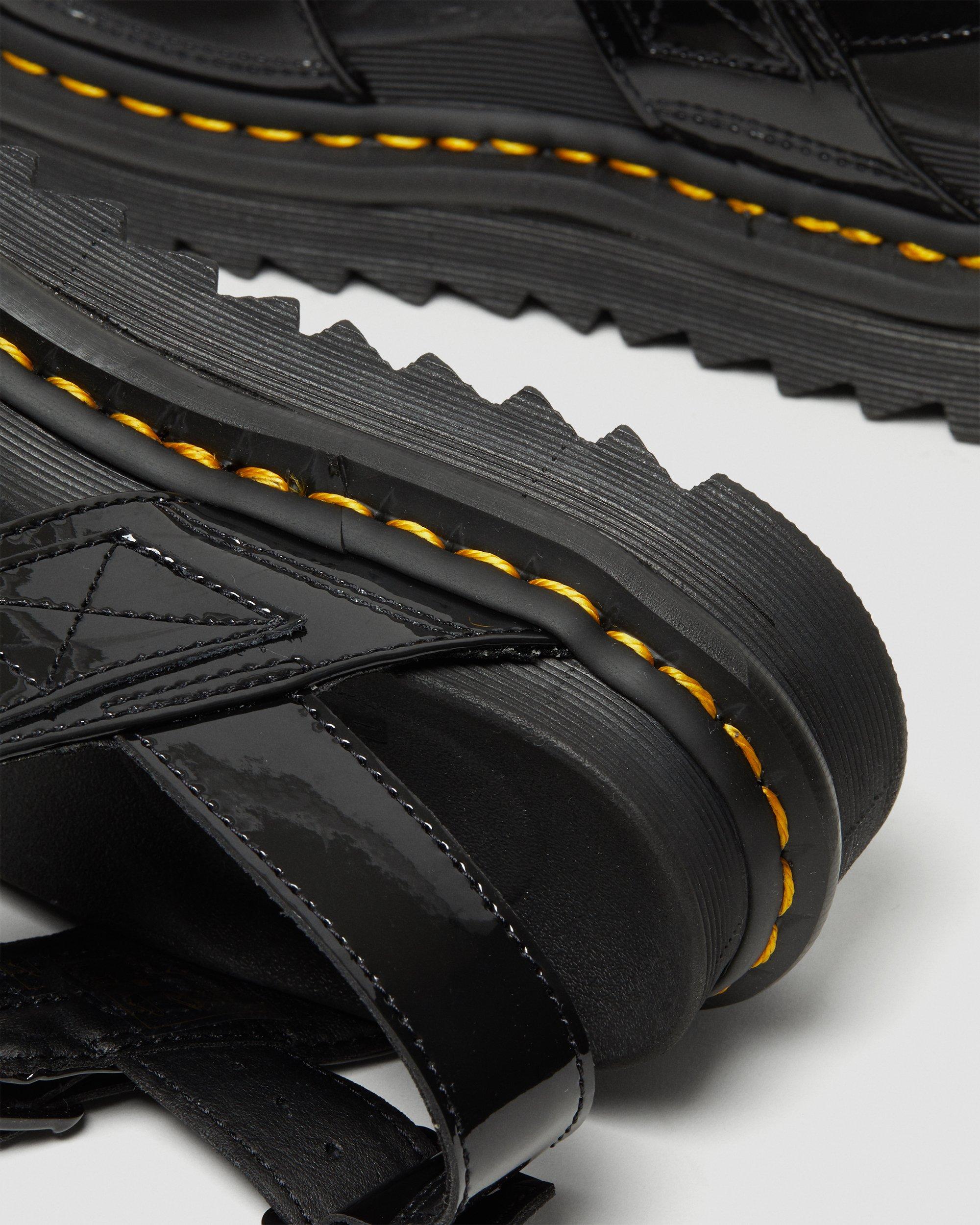 VOSS PATENT SANDALS in BLACK | Dr. Martens™