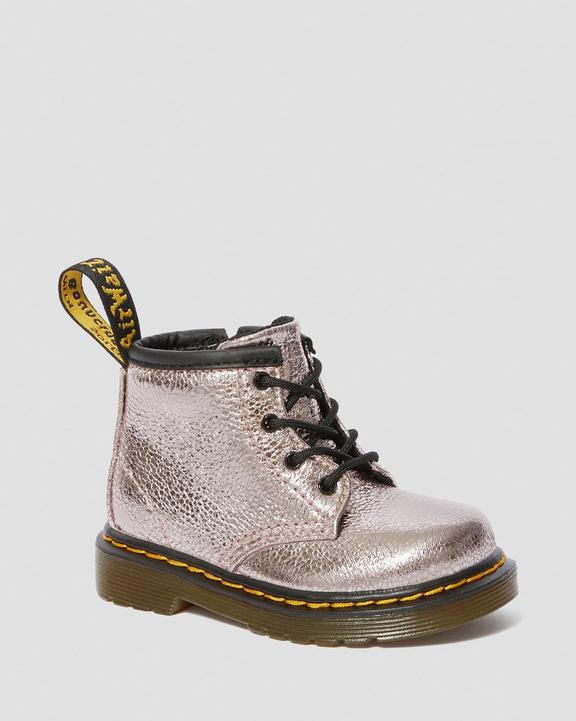Infant 1460 Crinkle Metallic Boots Dr. Martens