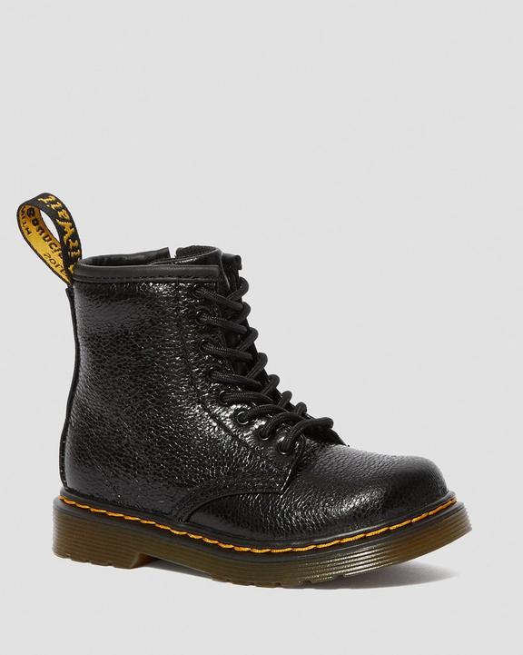 Toddler 1460 Crinkle Metallic Lace Up Boots Dr. Martens