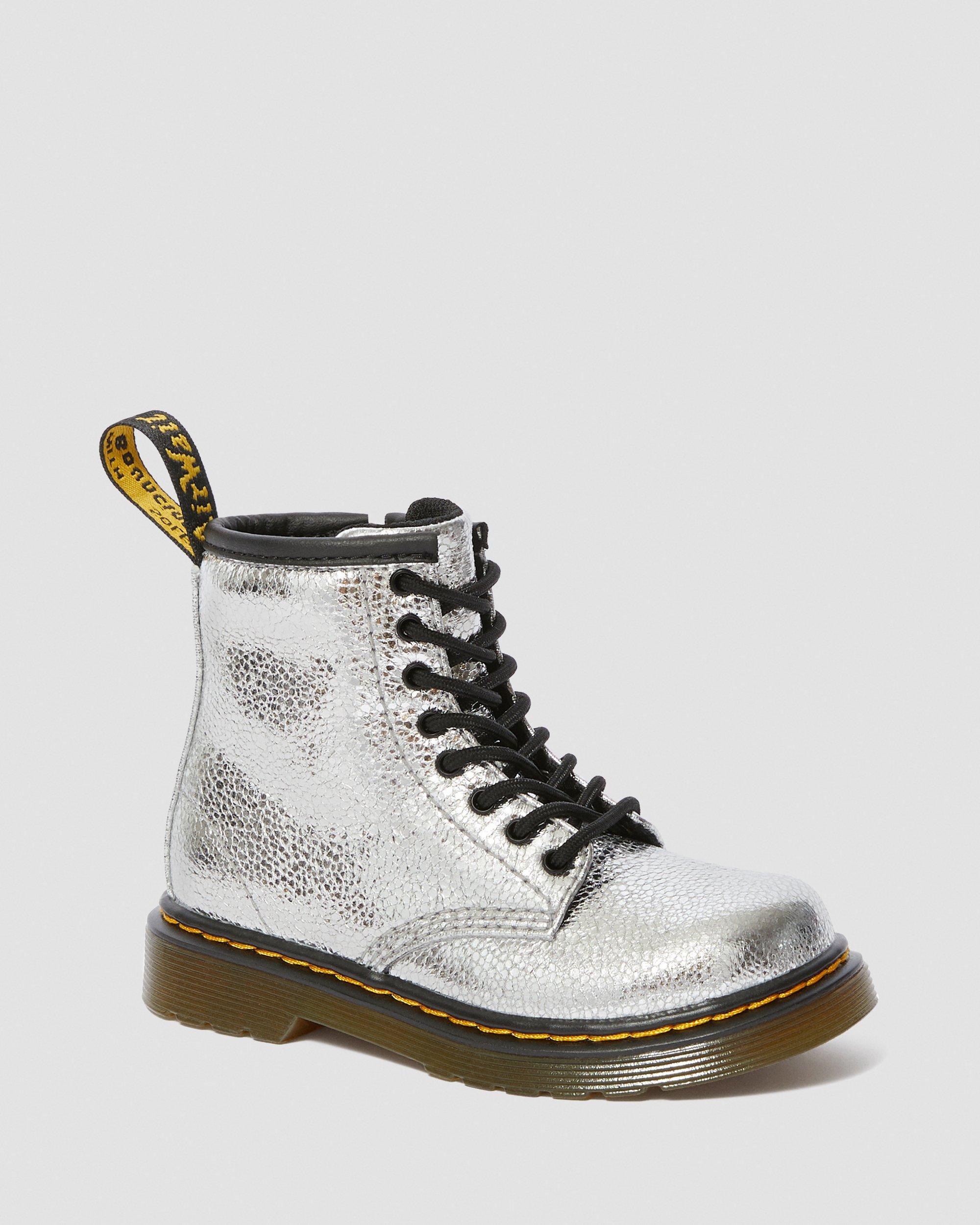 Hopea Toddler 1460 Crinkle Metallic Boots