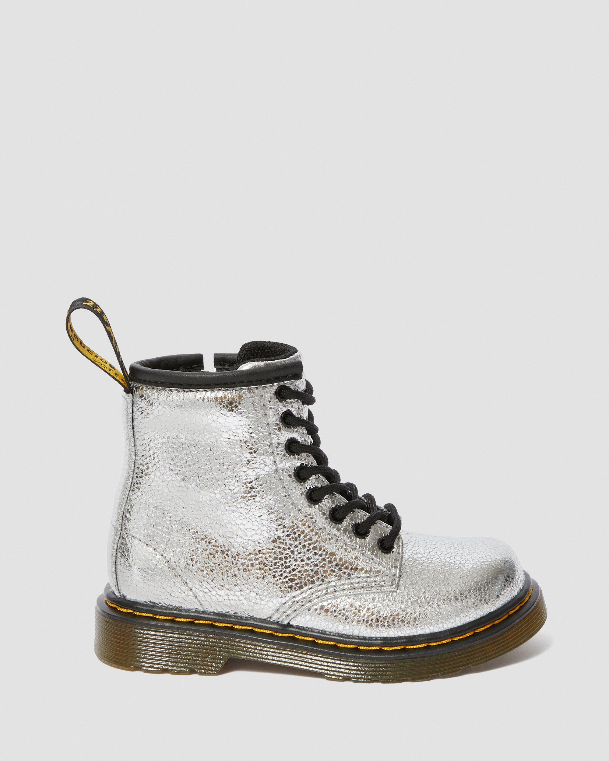 Hopea Toddler 1460 Crinkle Metallic Boots