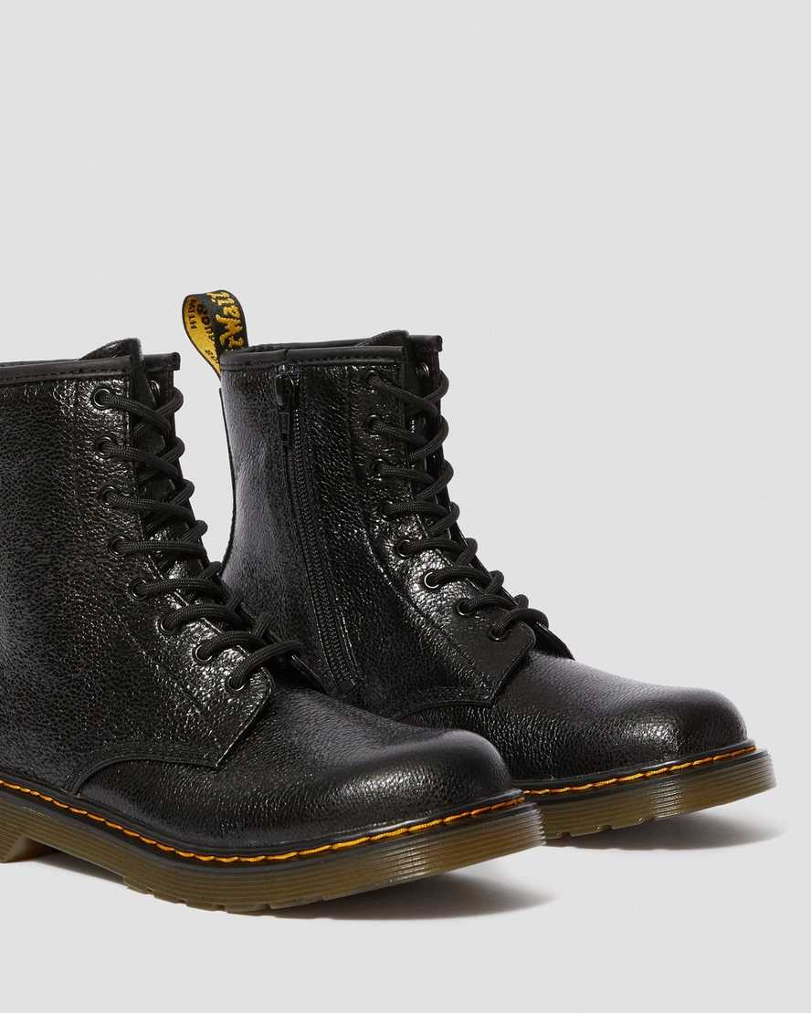 Youth 1460 Crinkle Metallic Boots | Dr Martens