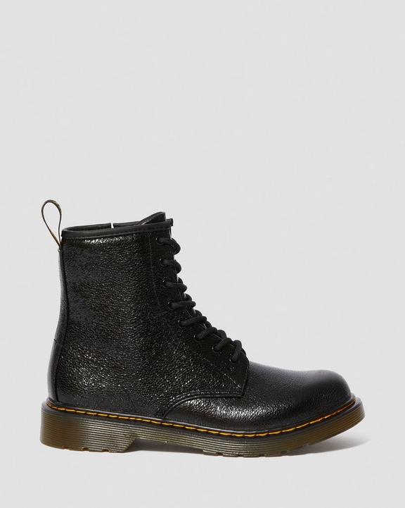 Youth 1460 Crinkle Metallic Lace Up Boots Dr. Martens