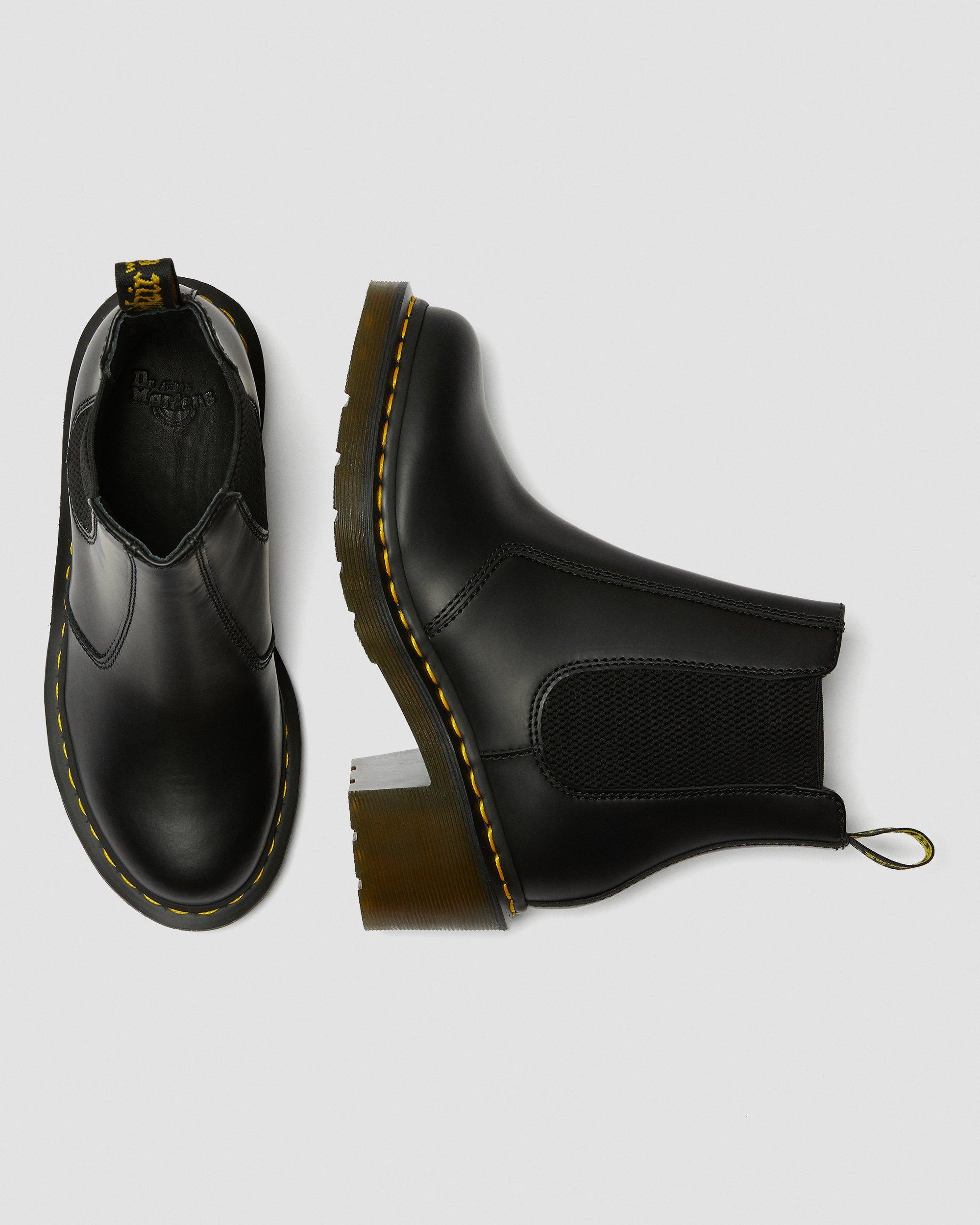 Cadence Smooth Leather Heeled Chelsea Boots | Dr. Martens