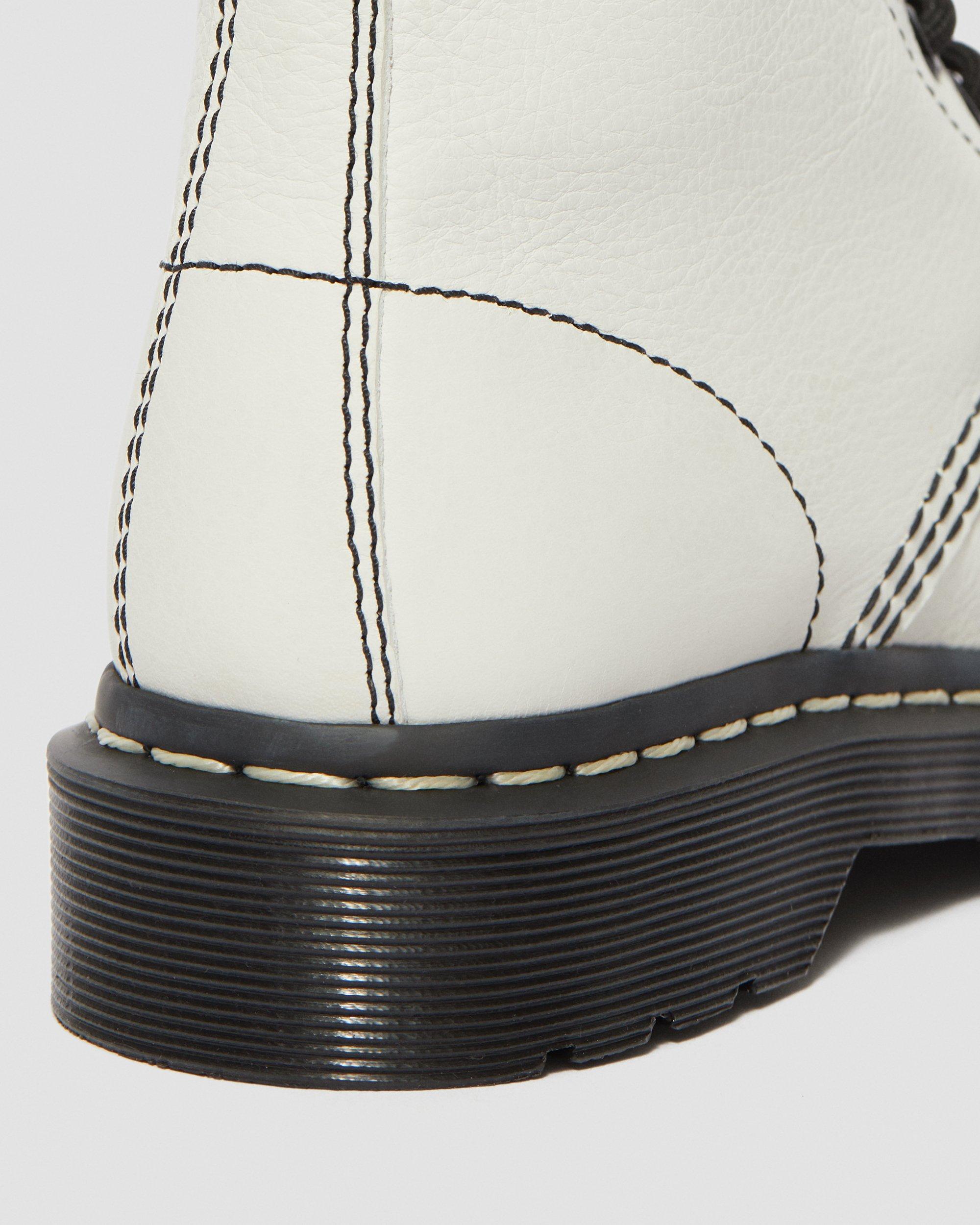 Dr Martens - 1460 - Bottines à 8 œillets en cuir danubio - Noir