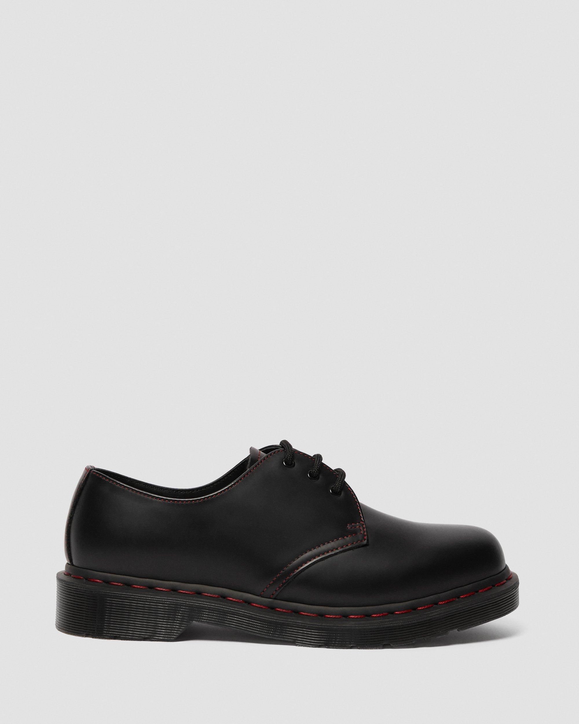 赤星ラガー　Dr. Martens 1461 Black UK6 1461 WHITE STITCH LEATHER SHOES in BLACK | Dr. Martens™