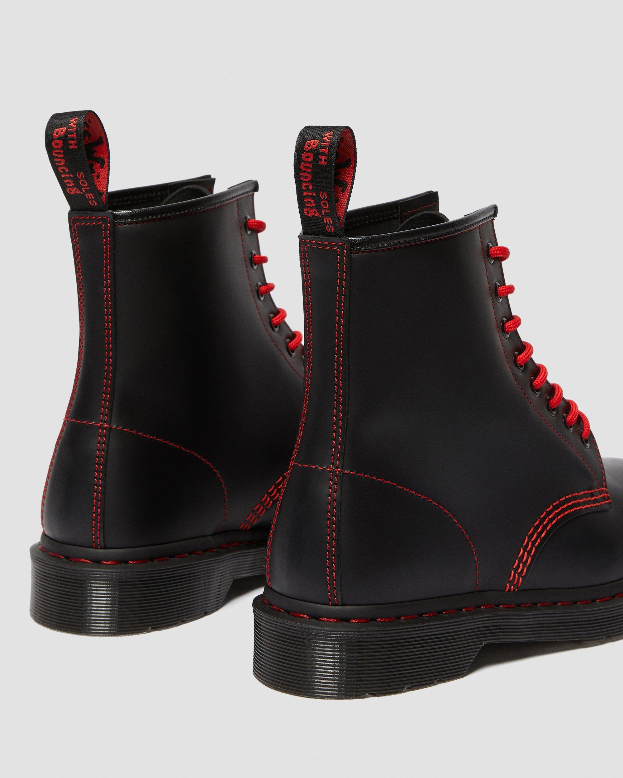 dr martens 1460 red stitch