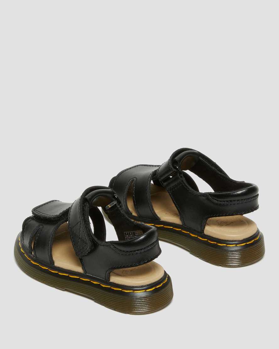 Toddler Moby II Leather Velcro Sandals Dr. Martens