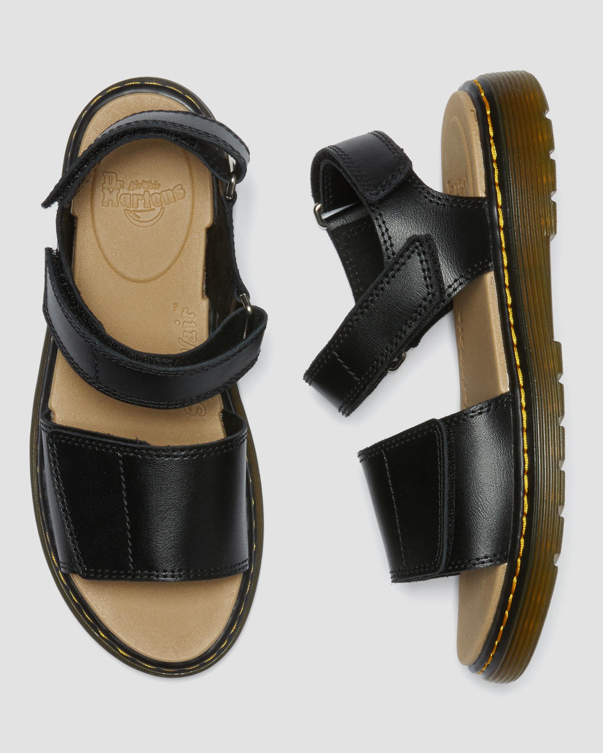 YOUTH ROMI SANDALS in BLACK | Dr. Martens™