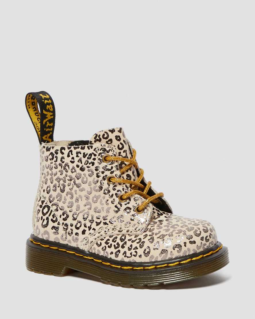 INFANT 1460 METALLIC SUEDE ANKLE BOOTS | Dr Martens