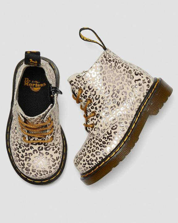 INFANT 1460 METALLIC SUEDE ANKLE BOOTS Dr. Martens