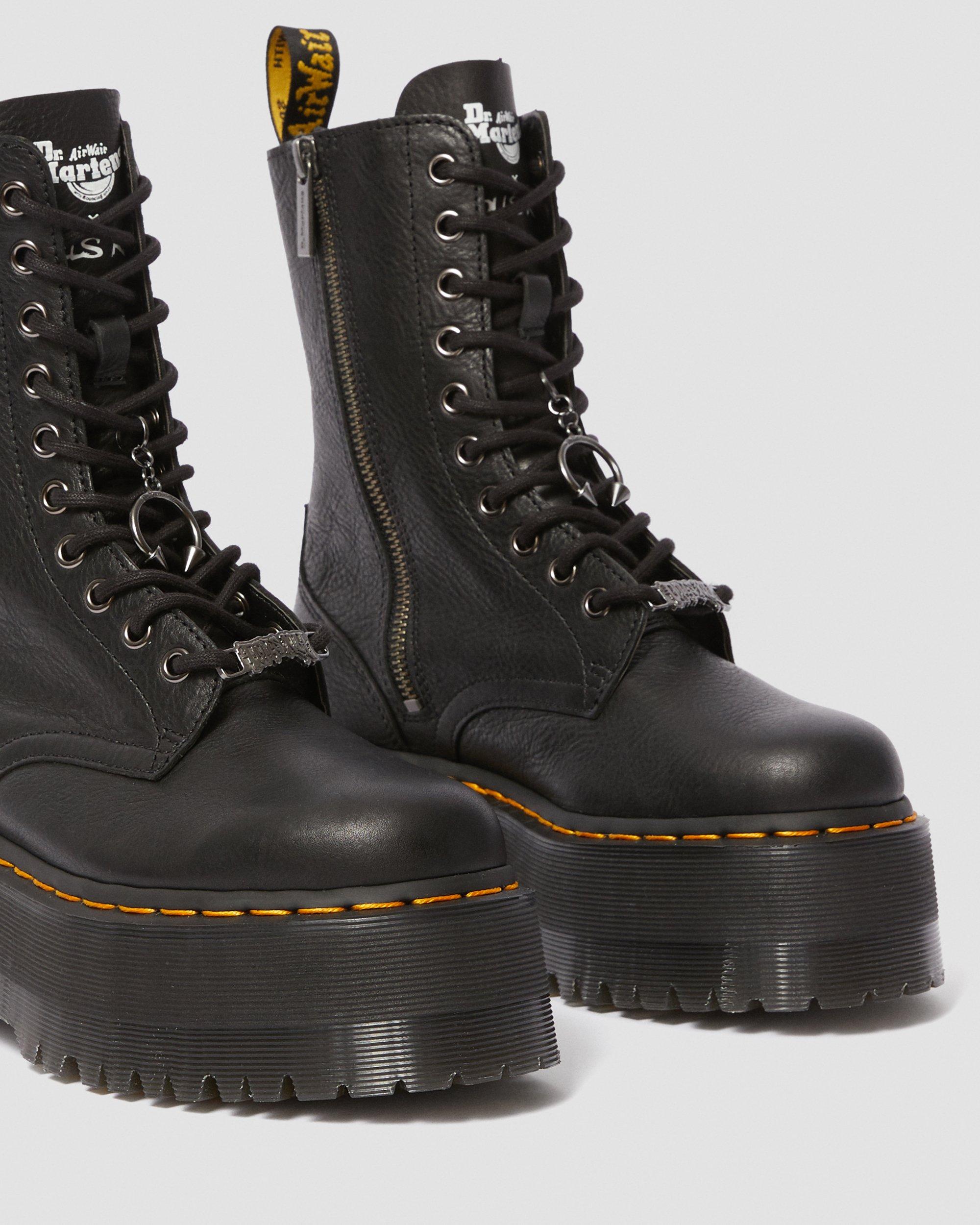 Dolls Kill Jadon Hi Max in BLACK | Dr. Martens™