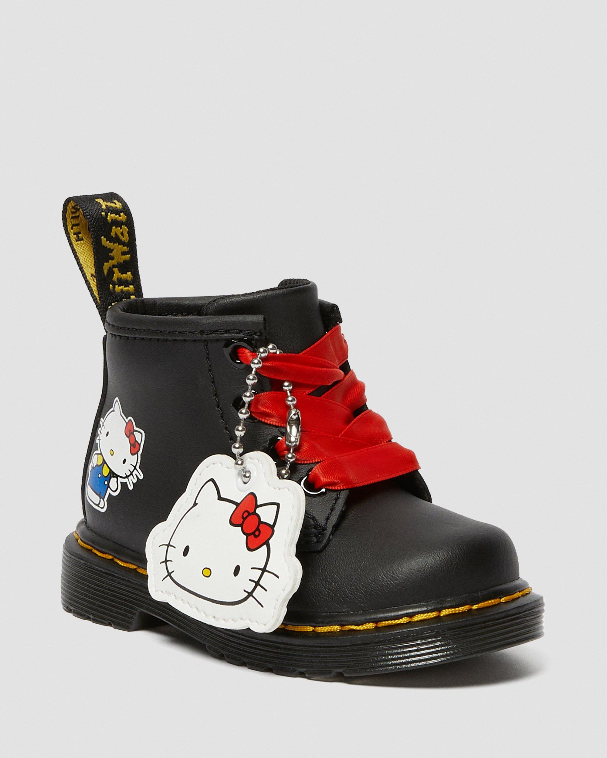 INFANT HELLO KITTY 1460 LEATHER ANKLE BOOTS Dr. Martens