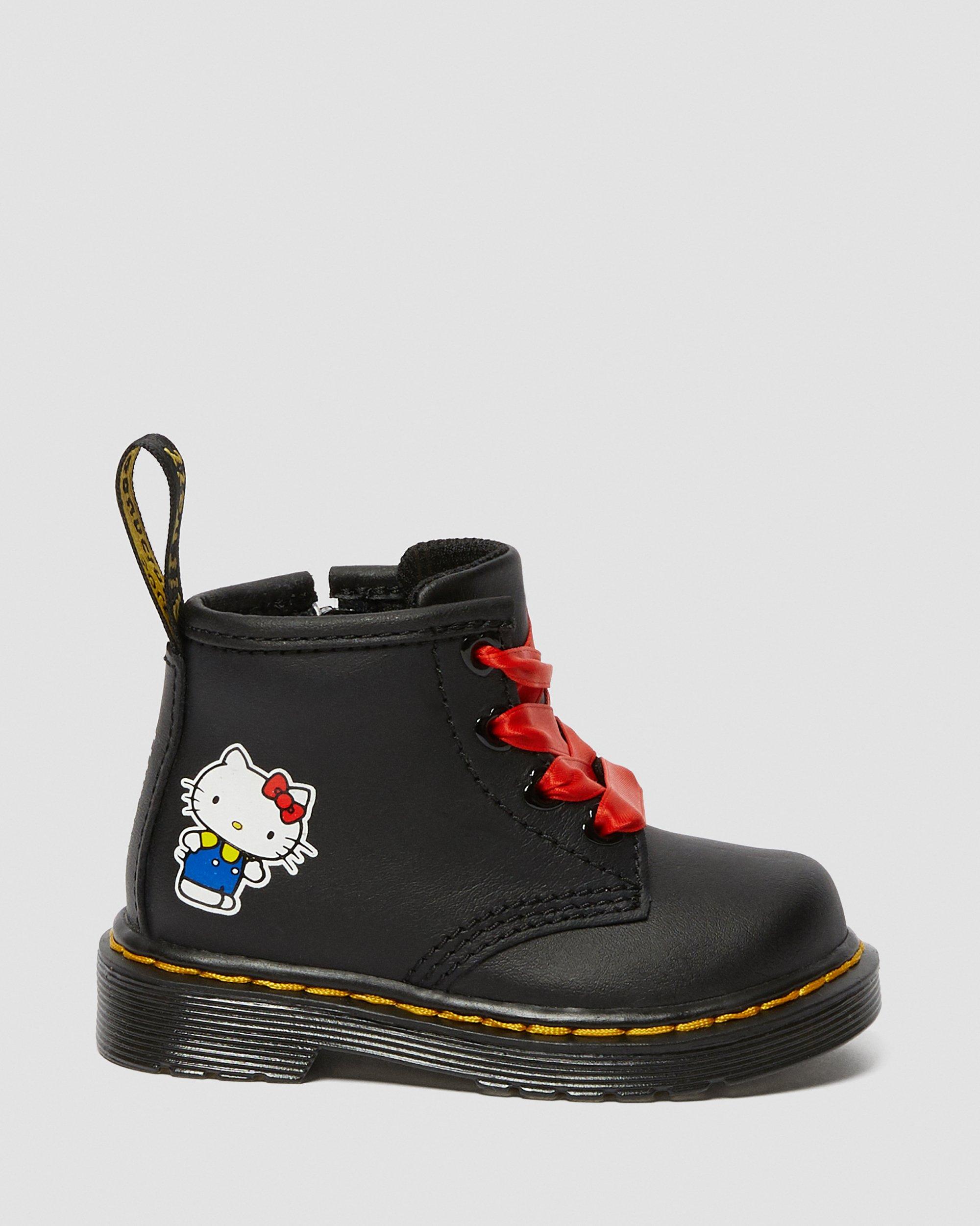INFANT HELLO KITTY 1460 LEATHER ANKLE BOOTS Dr. Martens