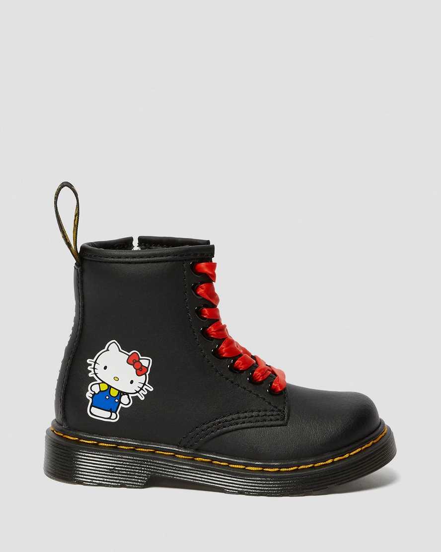 TODDLER HELLO KITTY 1460 LEATHER ANKLE BOOTS Dr. Martens