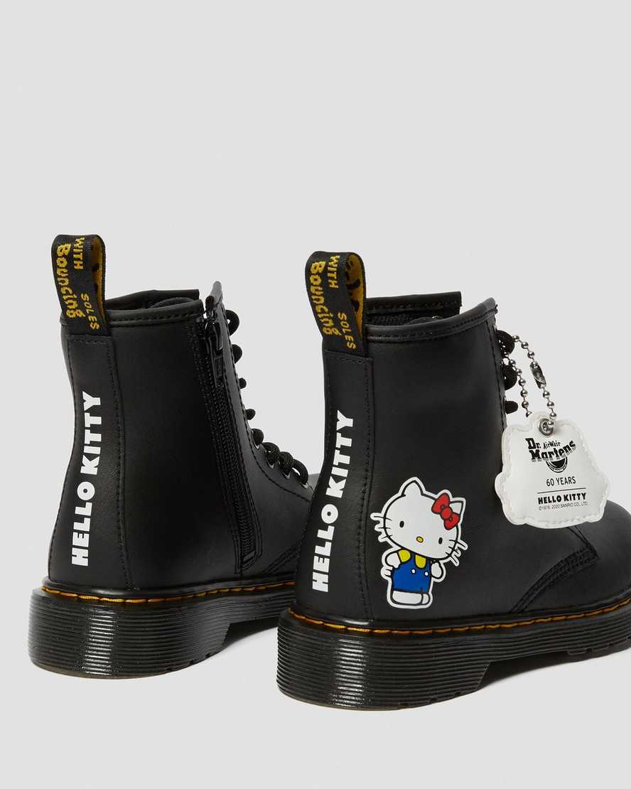 JUNIOR HELLO KITTY 1460 LEATHER ANKLE BOOTS | Dr Martens