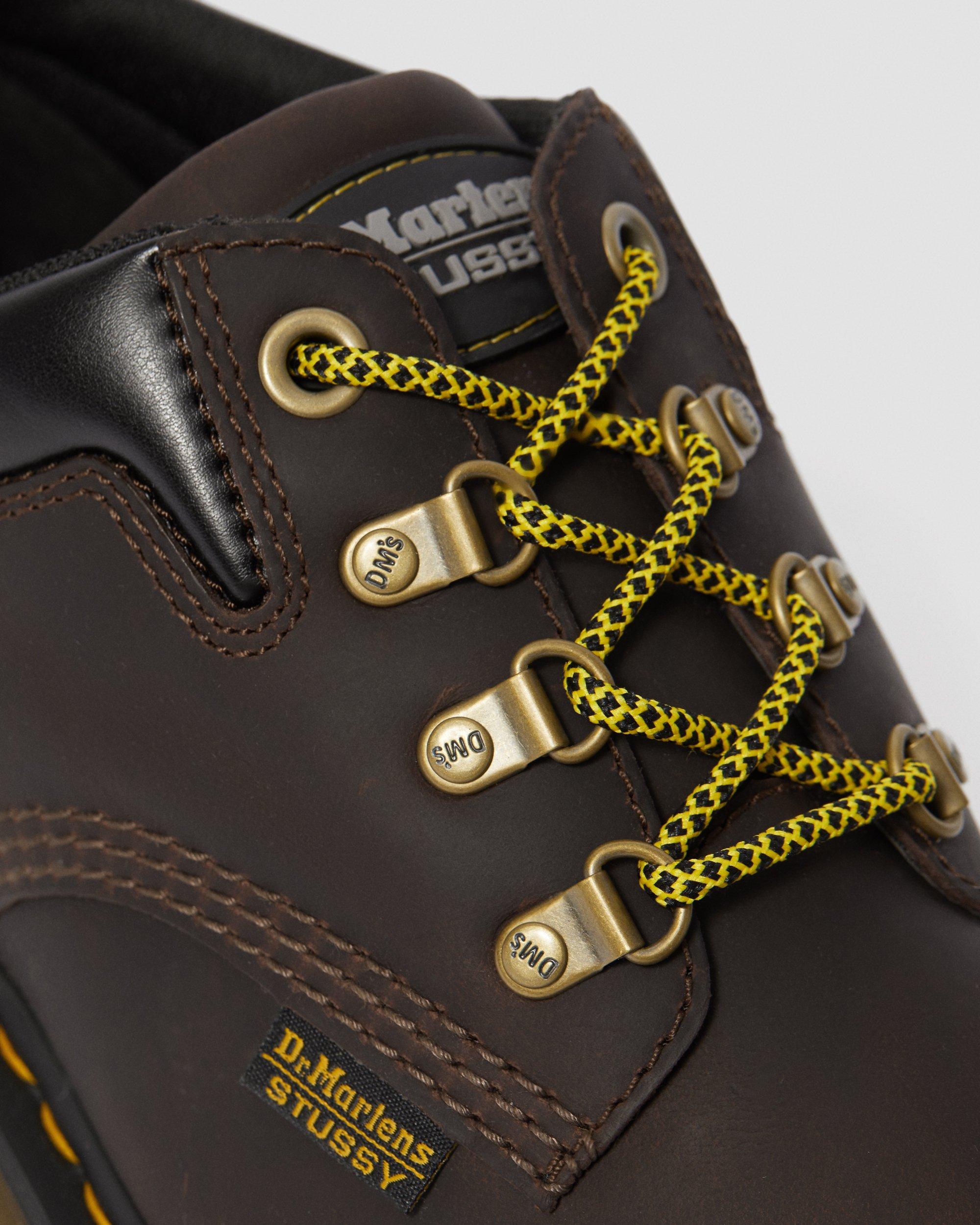 Stϋssy 8053 Hy DM's Wintergrip Shoes in Brown | Dr. Martens