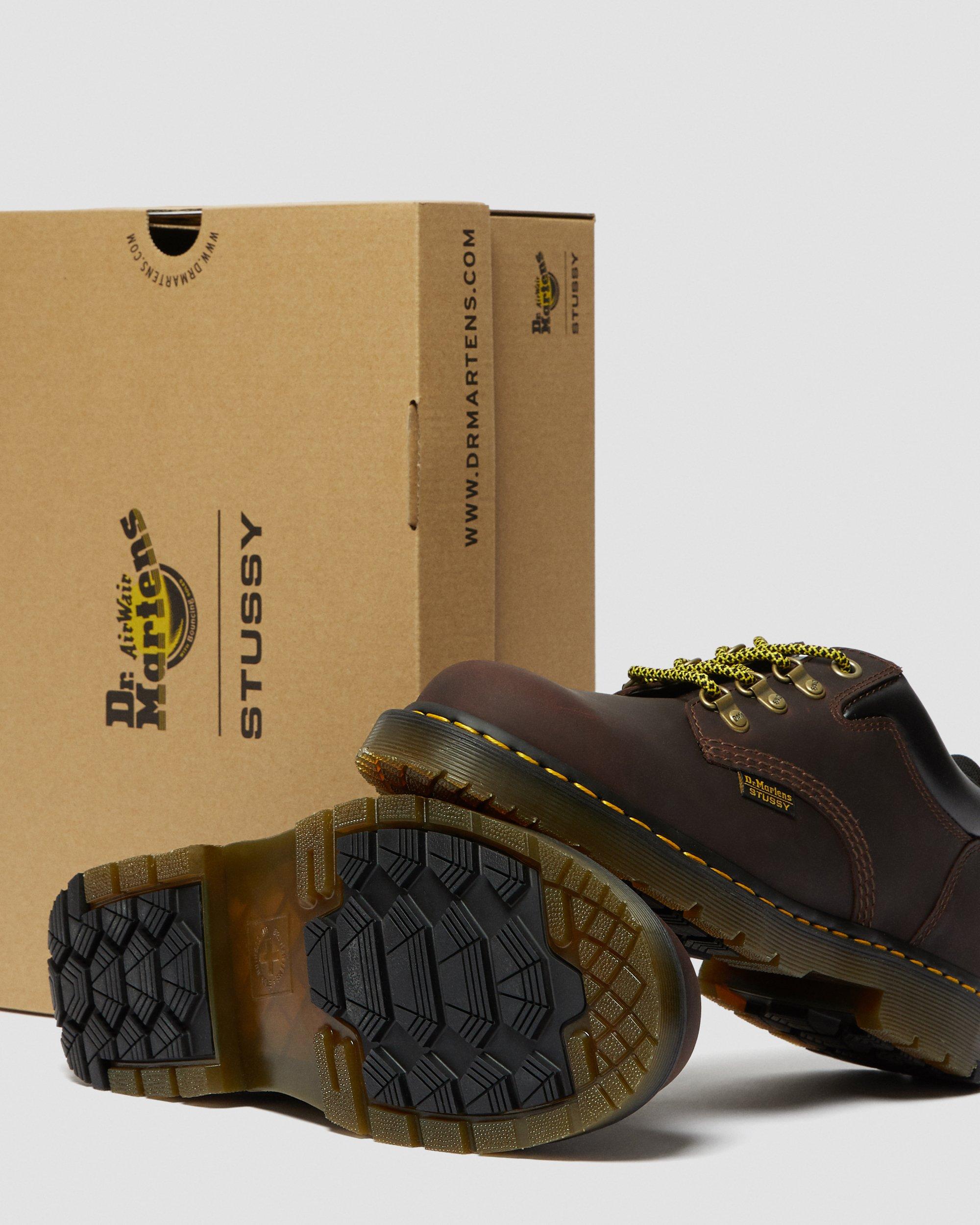 Stϋssy 8053 Hy DM's Wintergrip Shoes in COCOA | Dr. Martens™