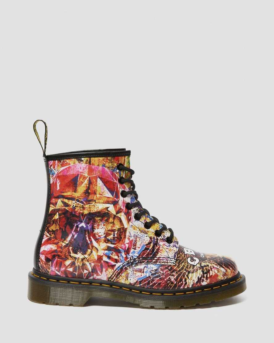 1460 Cbgb Printed Leather Lace Up Boots | Dr. Martens