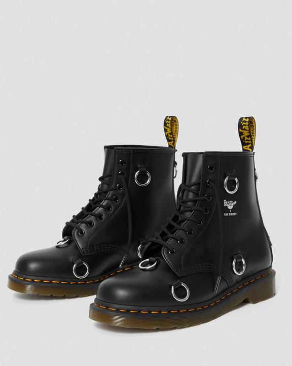 1460 Raf Simons Smooth Leather Lace Up Boots Dr. Martens