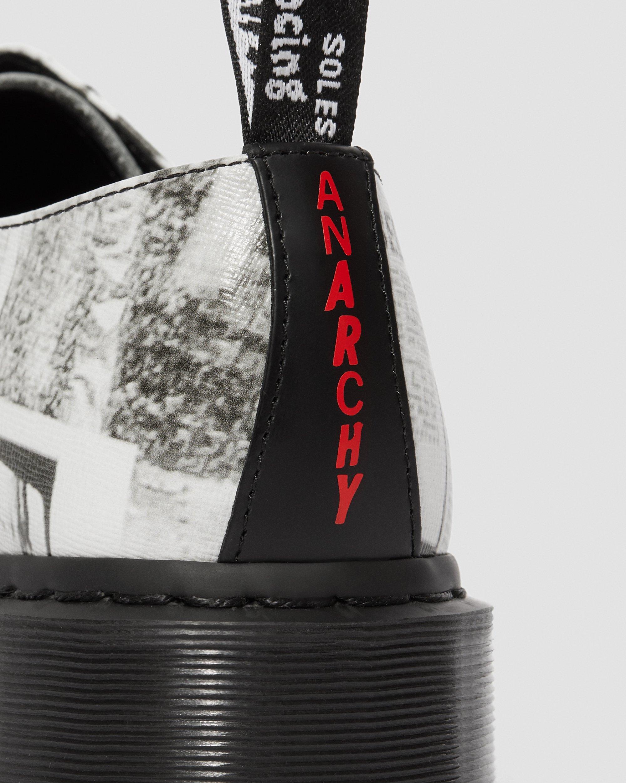 1461 LEATHER SEX PISTOLS SHOES in BLACK+WHITE | Dr. Martens™