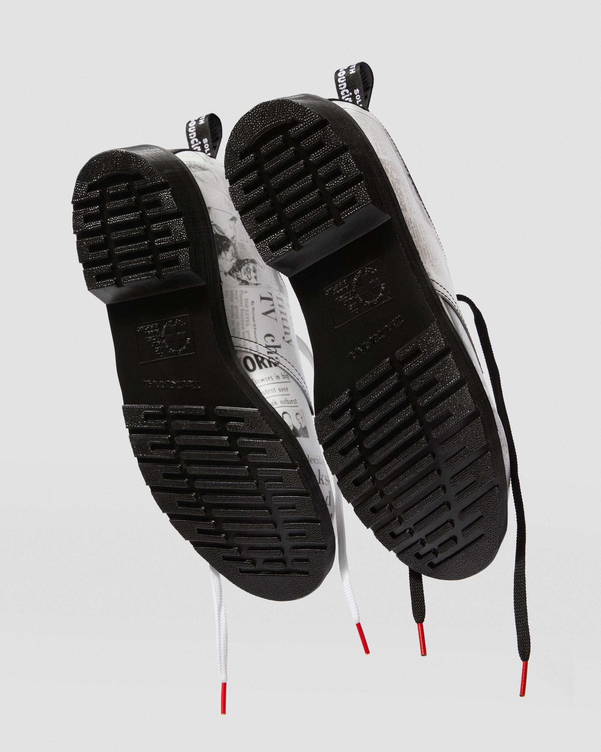 1461 LEATHER SEX PISTOLS SHOES in BLACK+WHITE | Dr. Martens™
