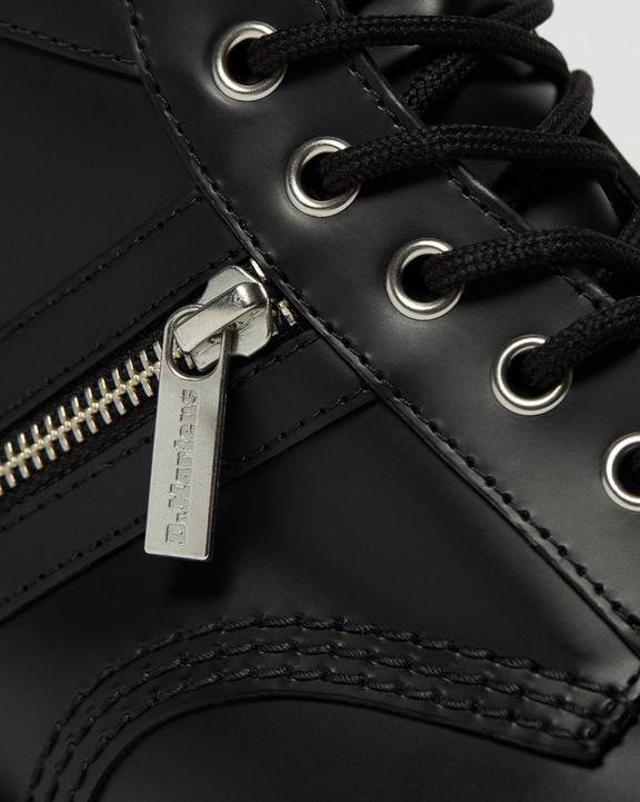 1460 Bex Leather Zipper Boots Dr. Martens