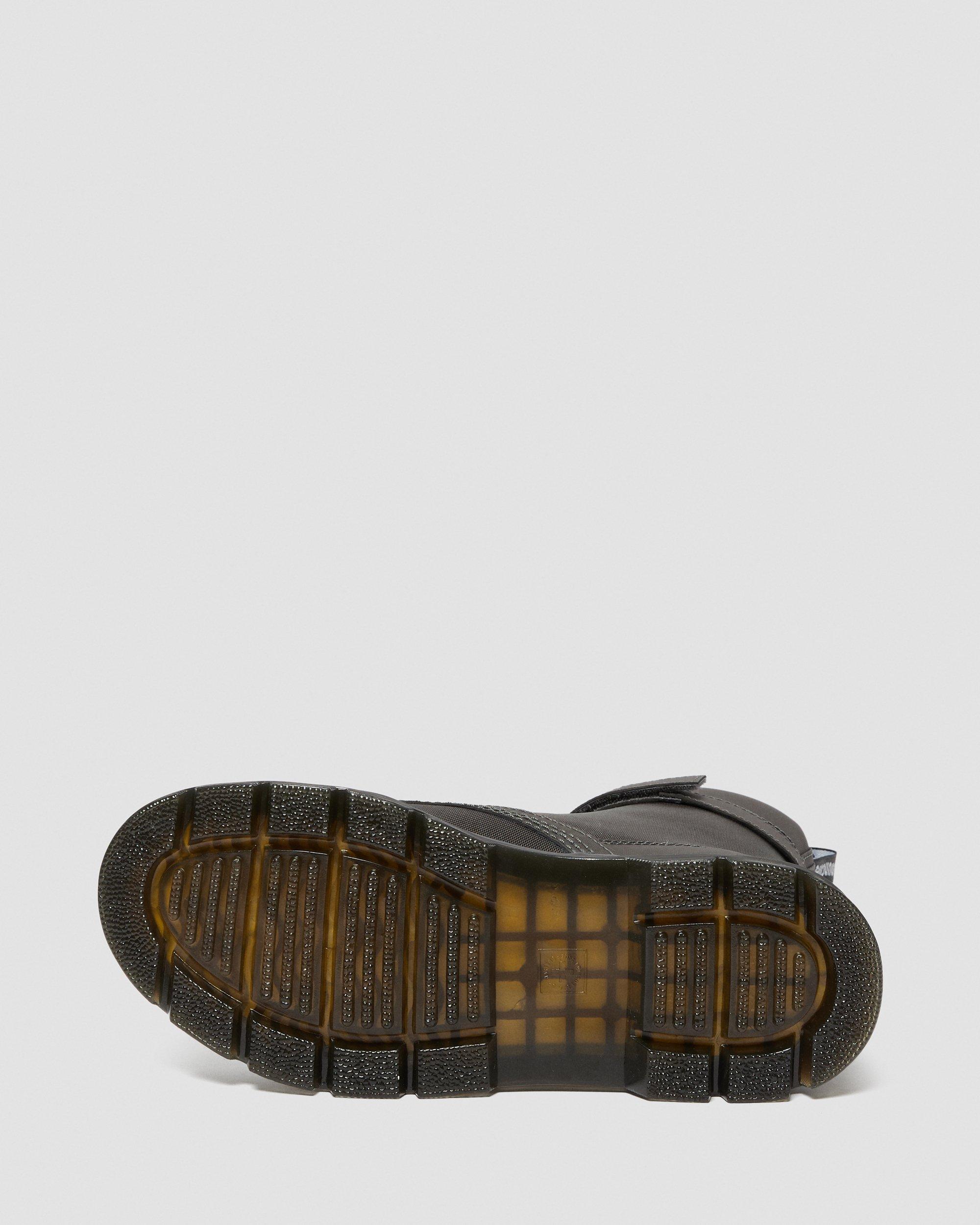 Dr. Martens Combs Tech Jungle Boots Gray Cordura Combs Tech Jungle Casual Boots in Gunmetal | Dr. Martens main image 4