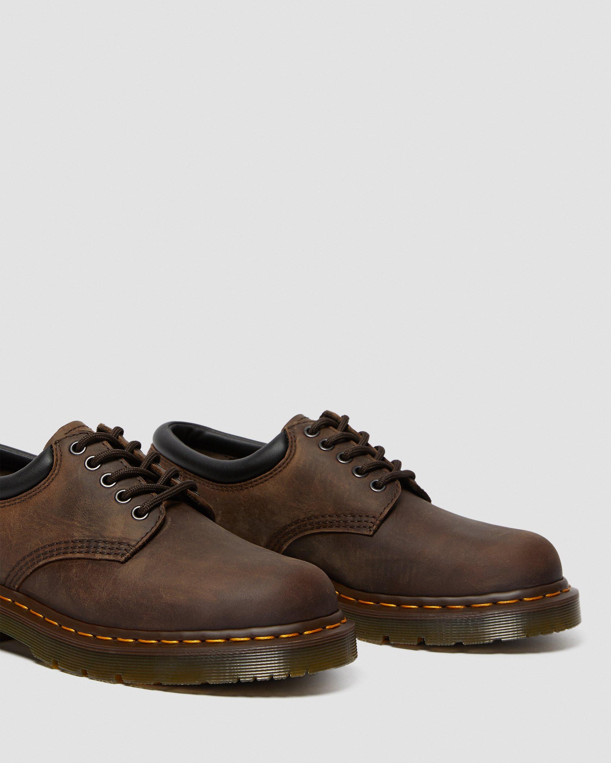 8053 SLIP RESISTANT LEATHER SHOES in DARK BROWN | Dr. Martens™