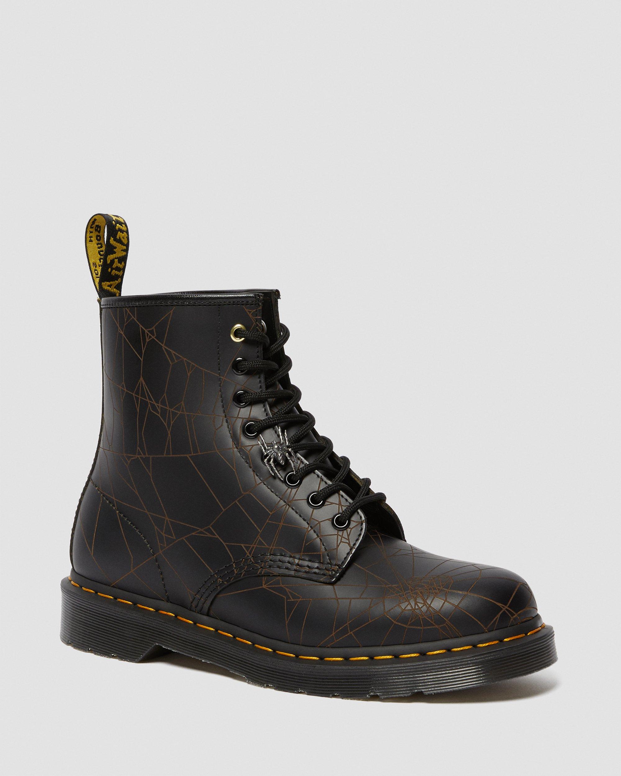 1460 Yohji Yamamoto Leather Ankle Boots in Black | Dr. Martens