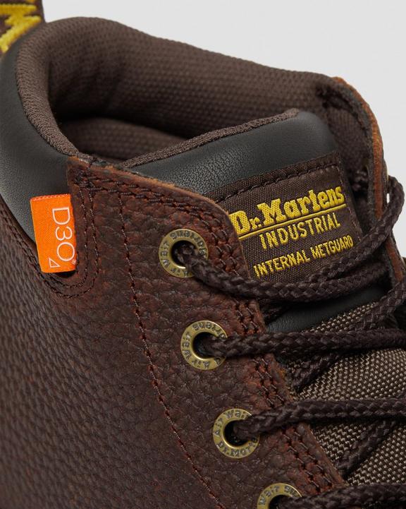 Grader Extra Wide Internal Met Guard Leather Boots Dr. Martens