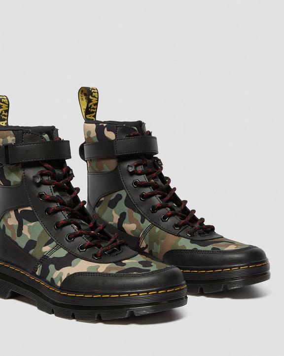 STIVALI UTILITY COMBS TECH CON STAMPA CAMOUFLAGE Dr. Martens
