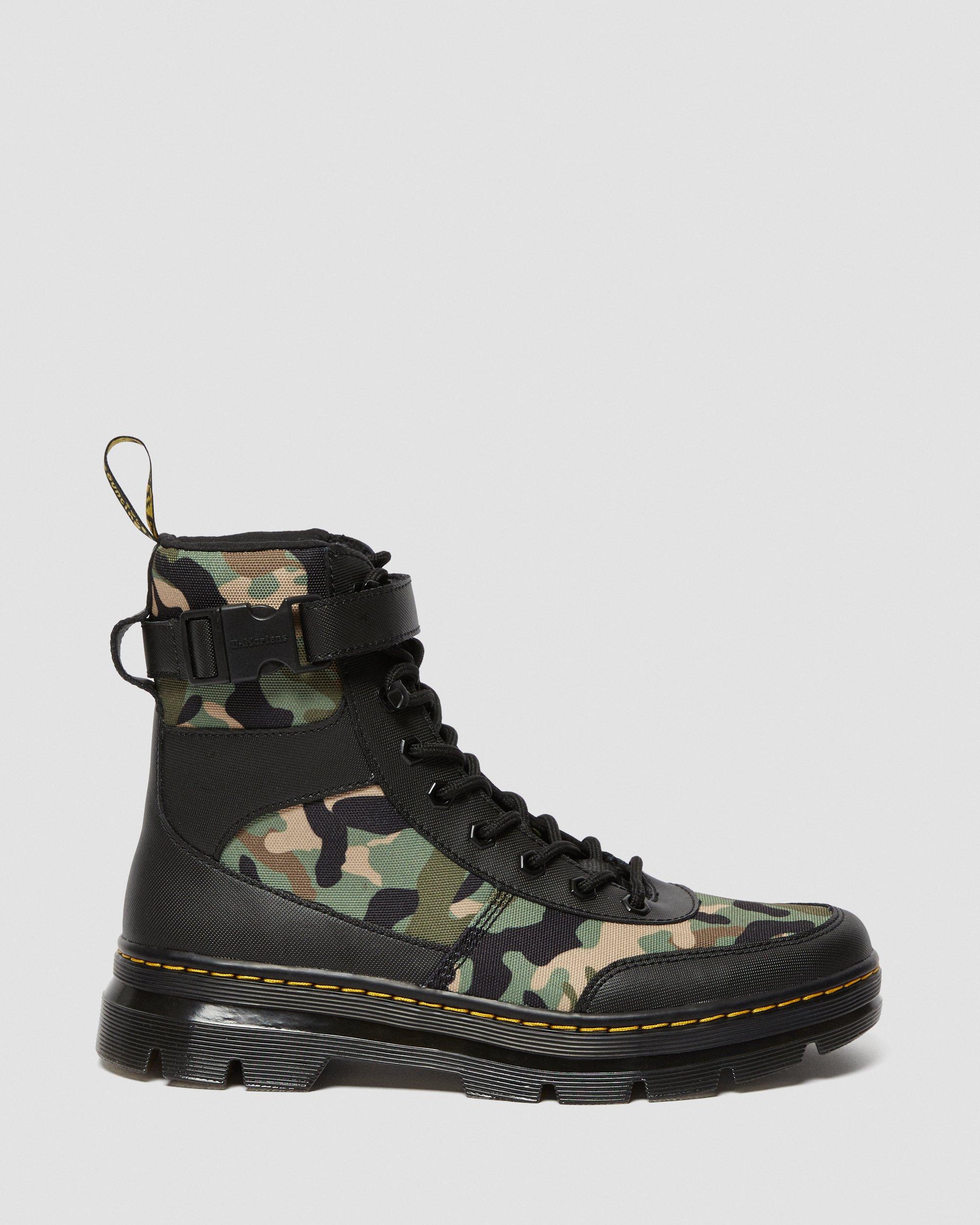 Combs Tech Camo Casual Boots in Black | Dr. Martens
