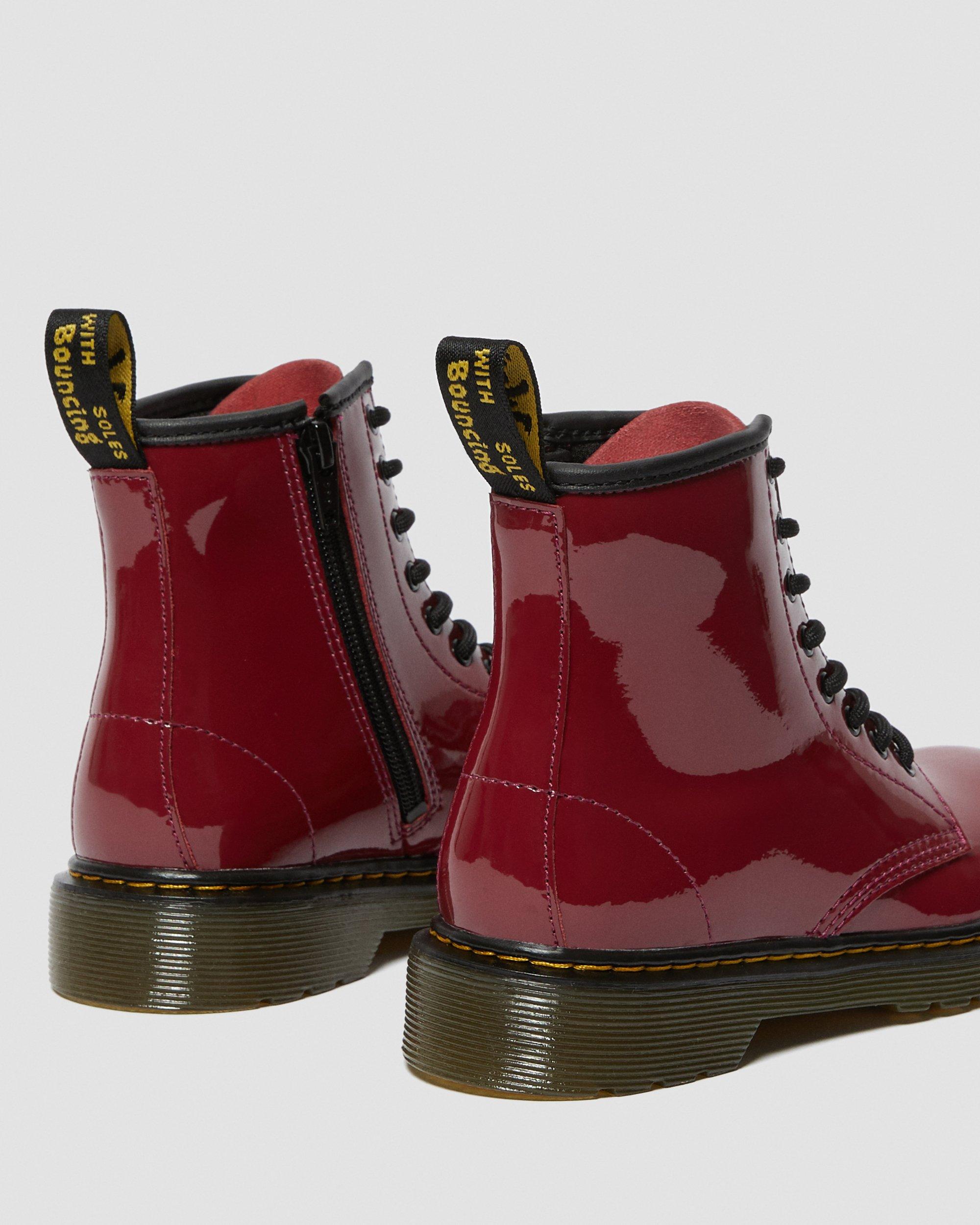 Junior 1460 Patent Leather Lace Up Boots