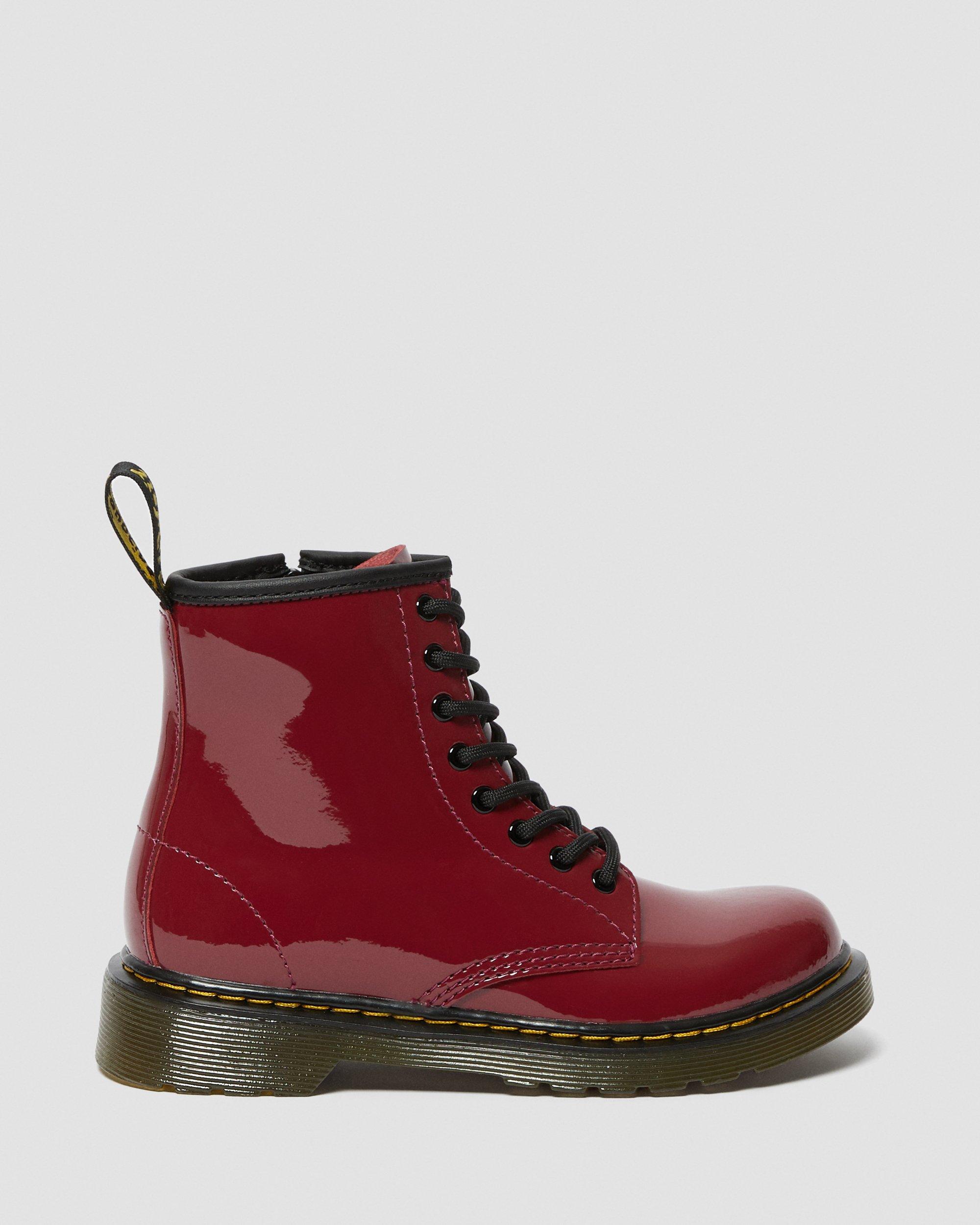 Junior 1460 Patent Leather Lace Up Boots