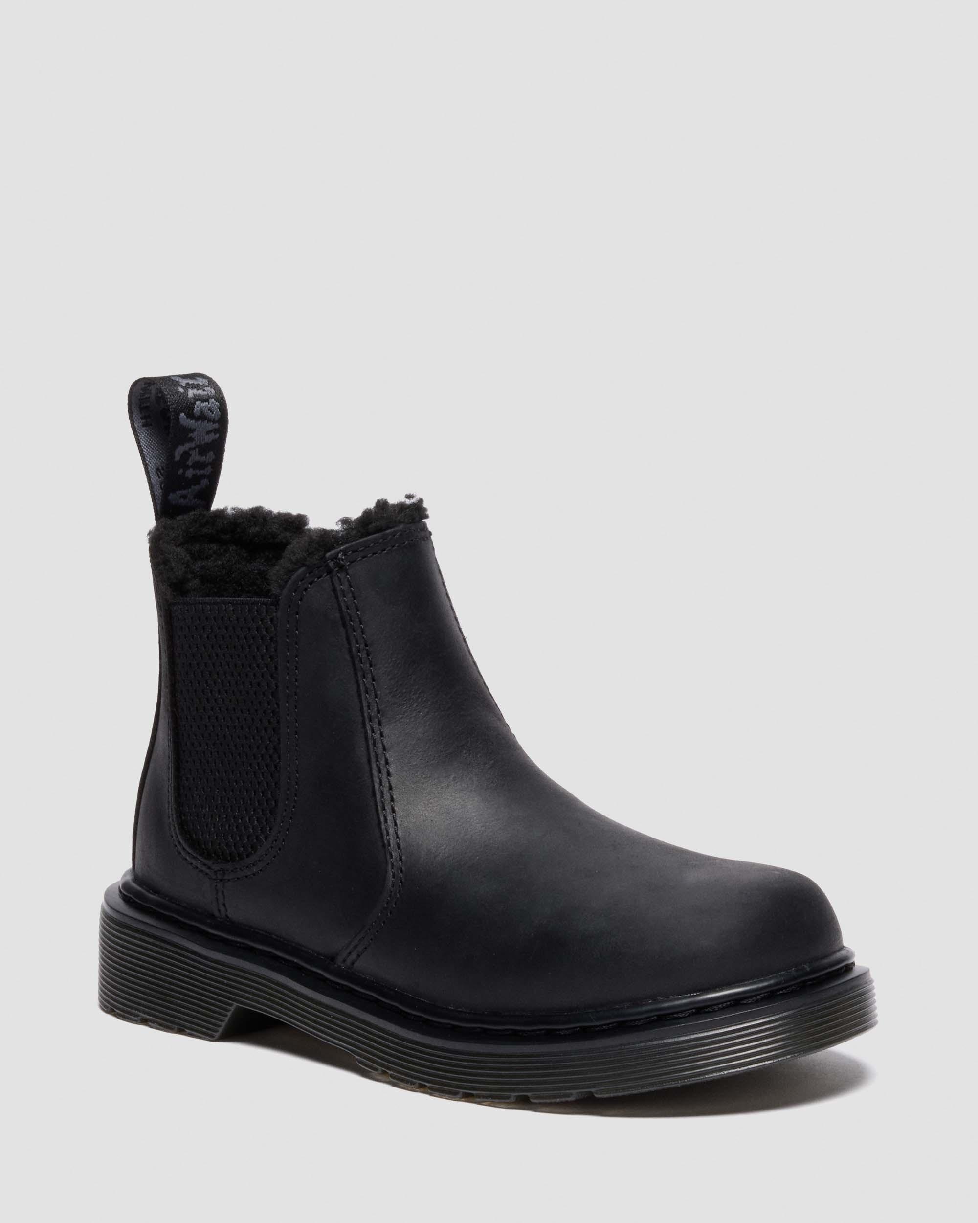 Chelsea boots 2976 Leonore fourrées Junior in Noir