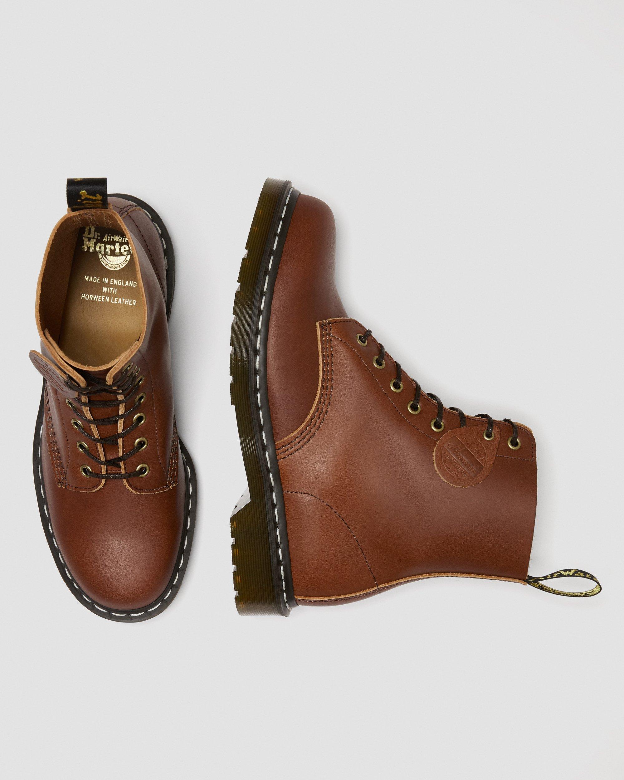 1460 Veg Tan Leather Lace Up Boots in TAN | Dr. Martens™
