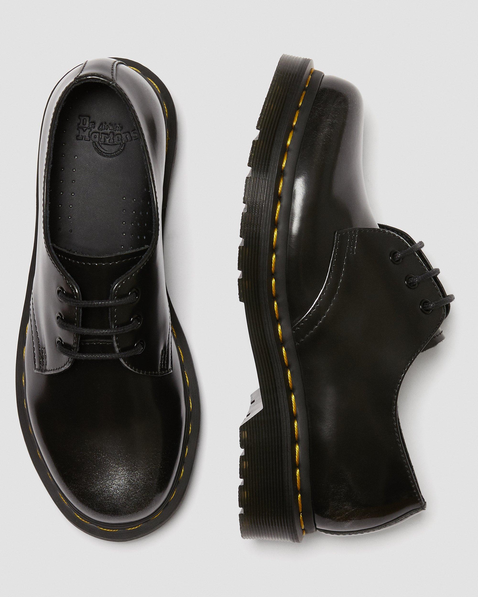 1461 ARCADIA LEATHER SHOES in Silver | Dr. Martens