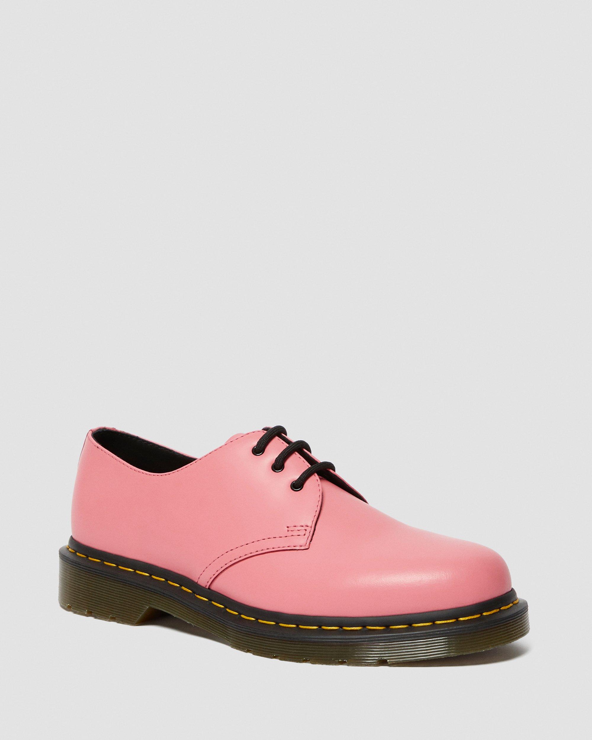 1461 Smooth Leather Oxford Shoes, Acid Pink | Dr. Martens