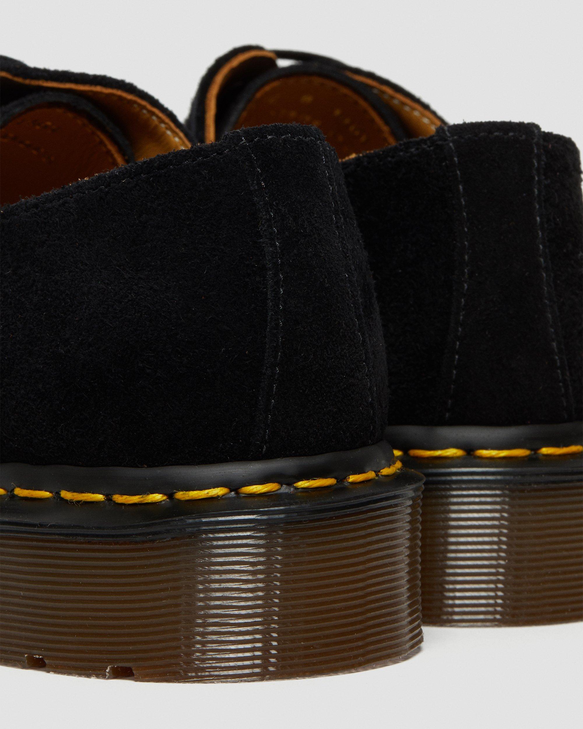 Bottes Dr Martens Air Walk Lesley – Cuir Daim Noir – Taille US 8 Femme – Neuf Sans Boîte