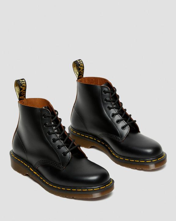Vintage 101 Quilon Leather Ankle Boots BlackVintage 101 Quilon -nahkanilkkurit Dr. Martens