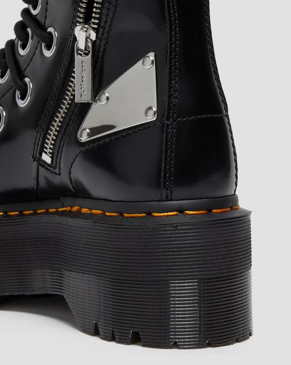 JADON MAX REBELJADON MAX REBEL PLATEAUSTIEFEL AUS LEDER Dr. Martens