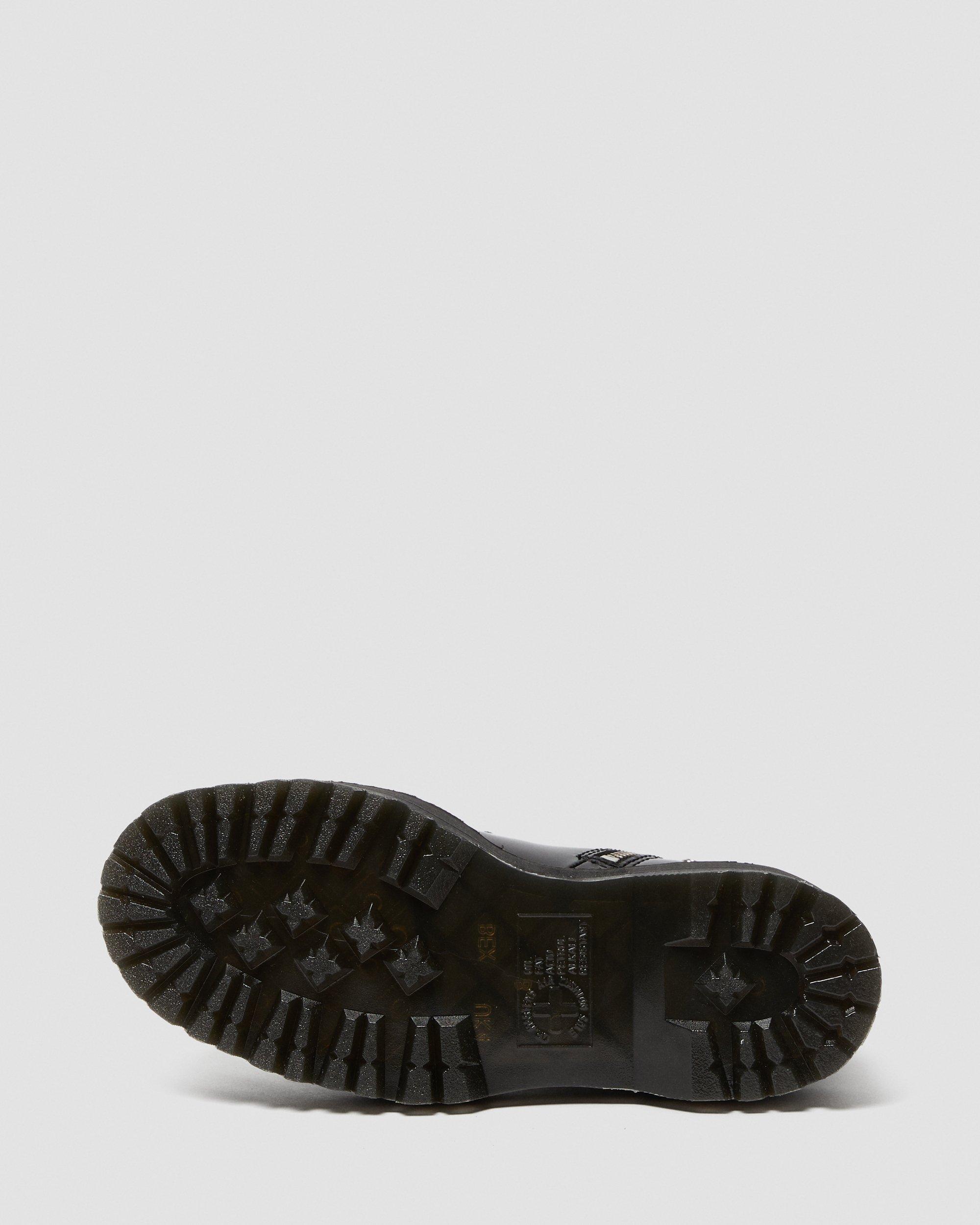 好評正規店Dr.Martens JADON MAX REBEL UK3 黒 厚底 8ホール 靴