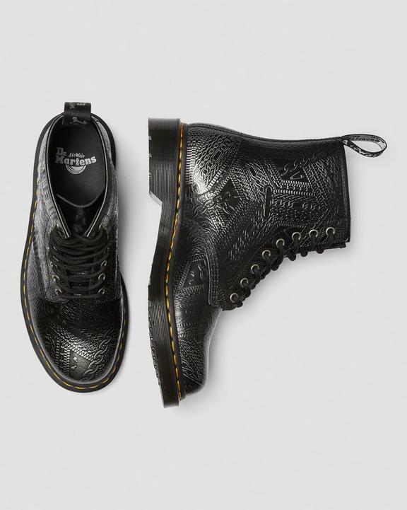 1460 ARCADIA EMBOSSED ANKLE BOOTS Dr. Martens