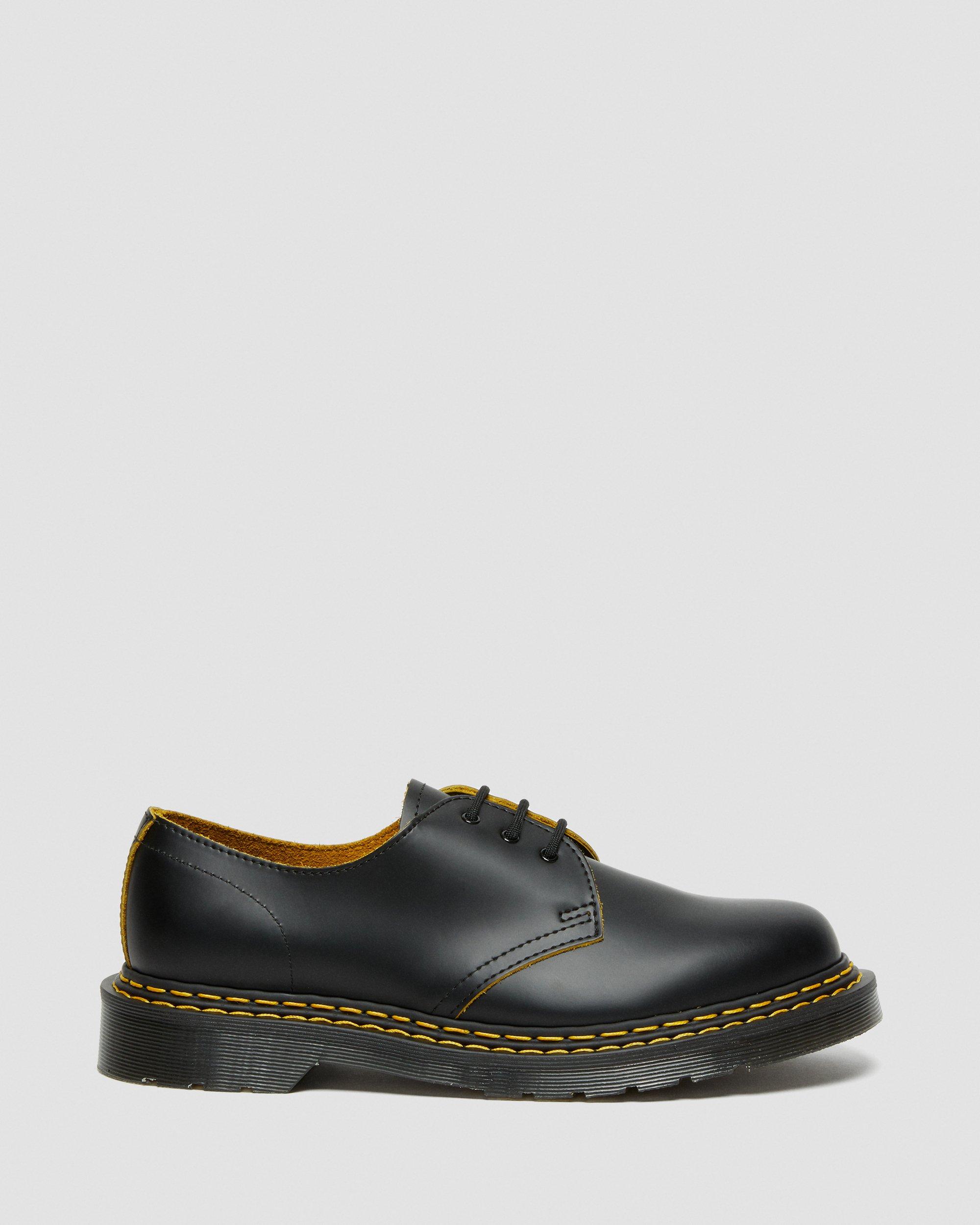 1461 LEREN SCHOENEN MET DUBBELE STIKSELS