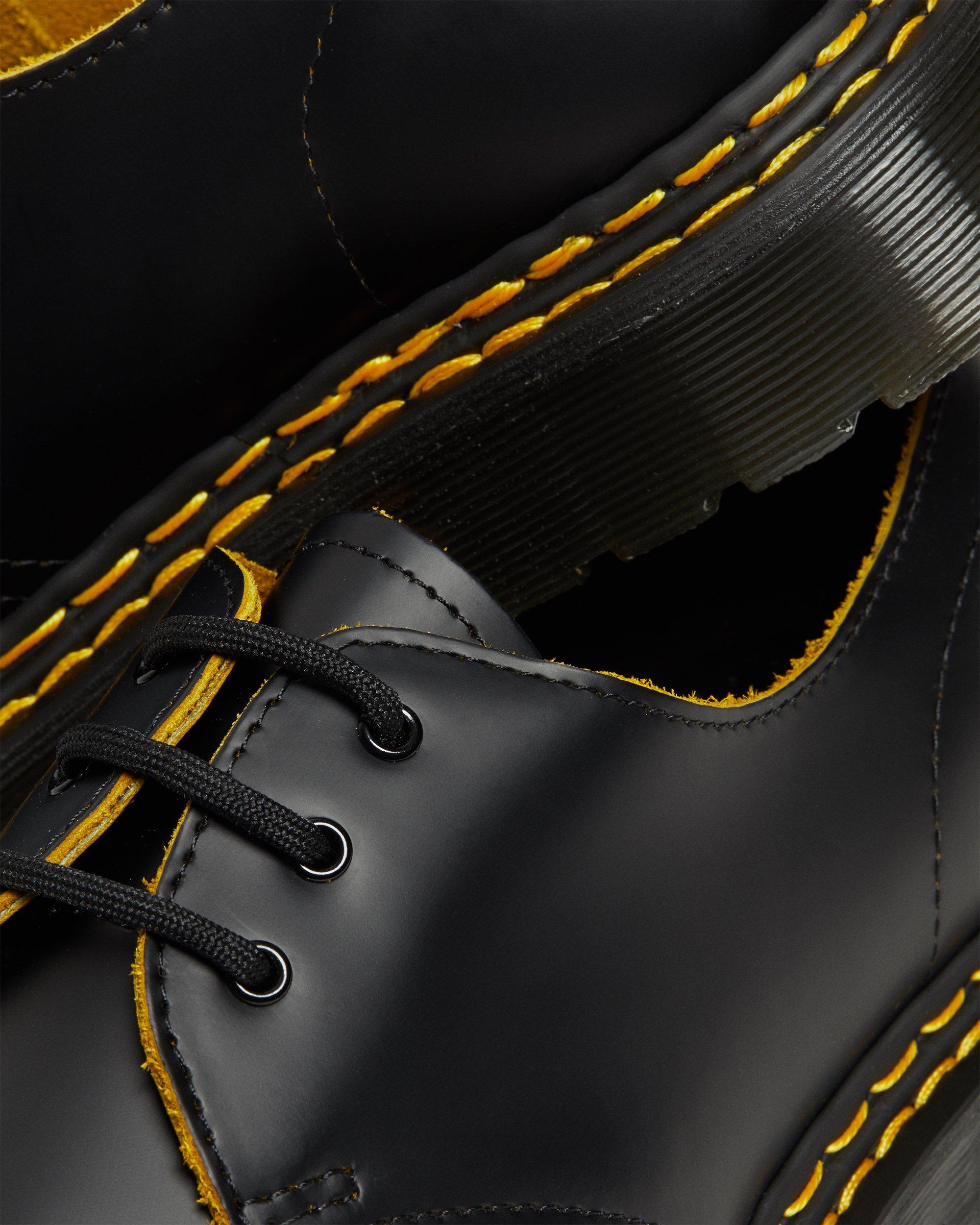 1461 LEREN SCHOENEN MET DUBBELE STIKSELS