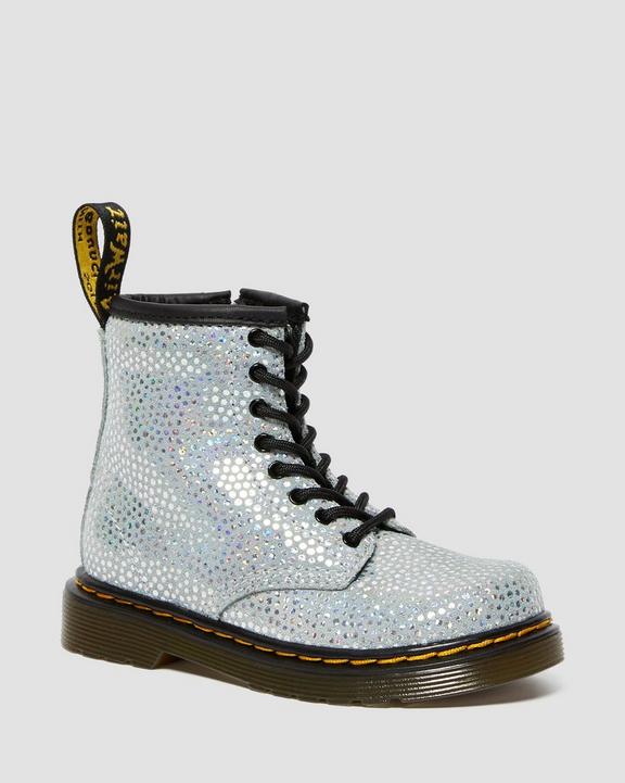 Toddler 1460 Metallic Suede Lace Up BootsToddler 1460 Metallic Suede Lace Up Boots Dr. Martens