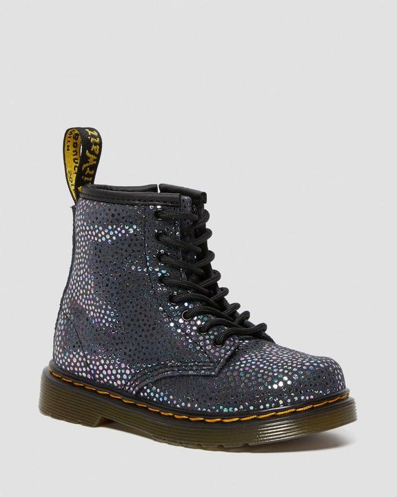 1460 TTODDLER 1460 METALLIC SUEDE ANKLE BOOTS Dr. Martens