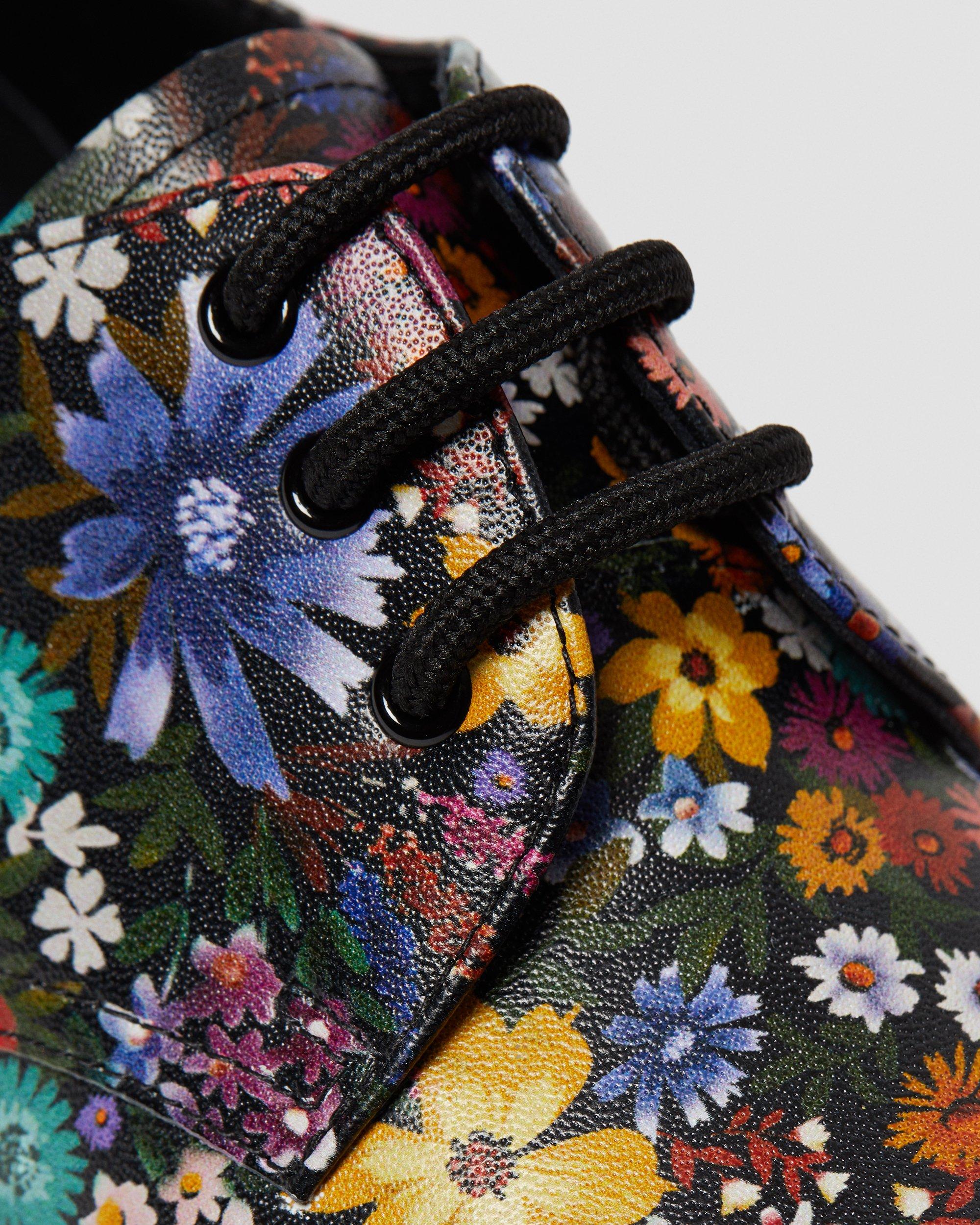 1461 Women's Floral Oxford Shoes in MULTI | Dr. Martens™